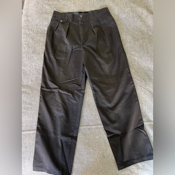 VINTAGE - SAVANE men’s pants dark grey pants 32 waist (Unisex) - Picture 1 of 7